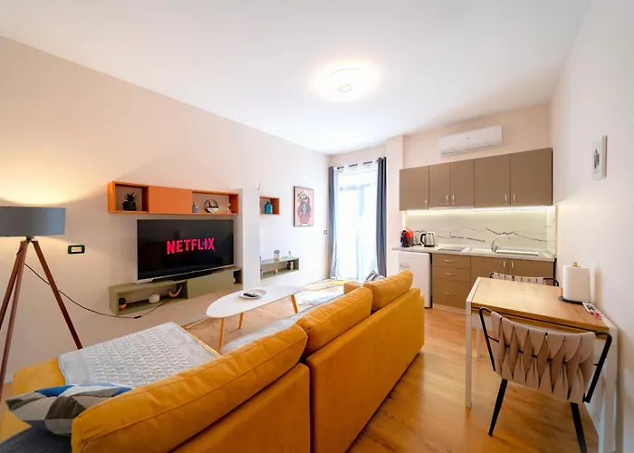 Colorful Comfy Condo Central Tirana
